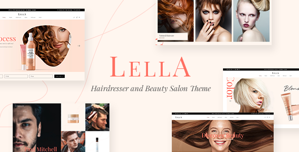 Lella – Hairdresser and Beauty Salon Theme