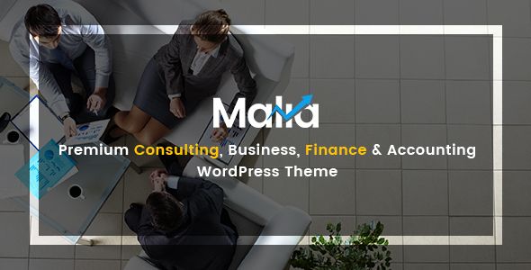 Malia – A Powerful Business and Finance WordPress Theme