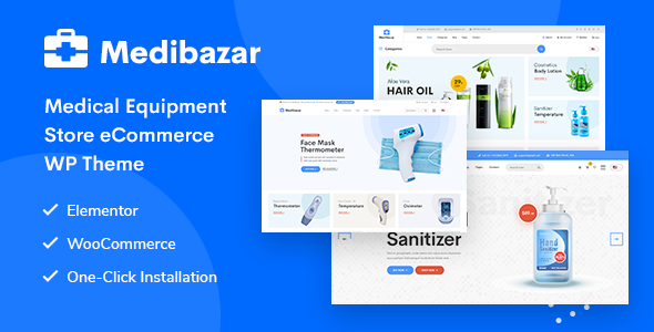 Medibazar – Medical WooCommerce Theme