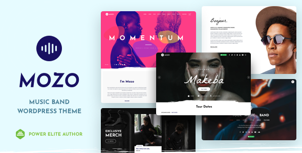 Mozo – Music WordPress Theme