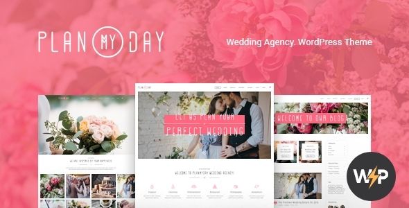 Plan My Day | Wedding / Event Planning Agency WordPress