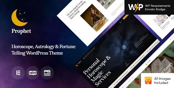 Prophet - Horoscope,Astrology & Fortune Telling WordPress Theme image