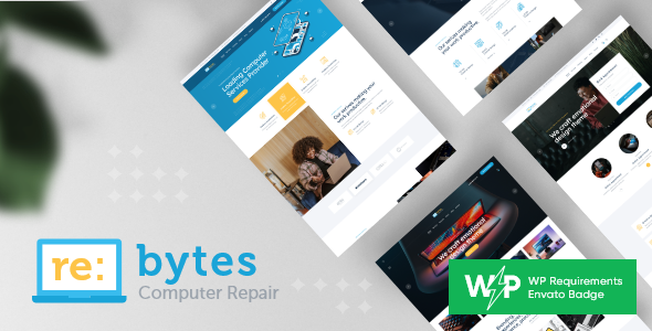 Re:bytes | Electronics & Computer Repair Service WordPress Theme