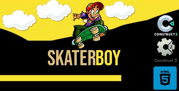 Skater Boy HTML5 Game – HTML5 Website