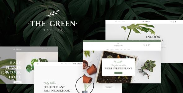 The Green – Houseplants & Gardening WordPress Theme