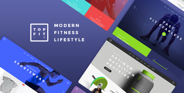 TopFit – Fitness and Gym Theme
