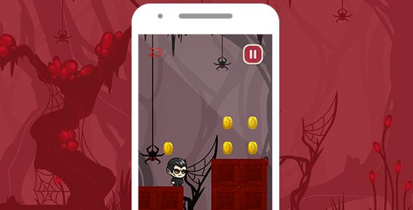 VAMPIRE JUMP WITH ADMOB – IOS XCODE FILE