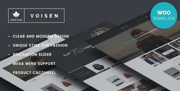 Voisen - WooCommerce Responsive Fashion Theme image