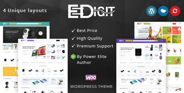eDigit – Multipurpose WooCommerce Theme