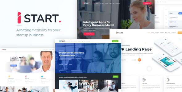 iStart – WordPress Startup Business Theme