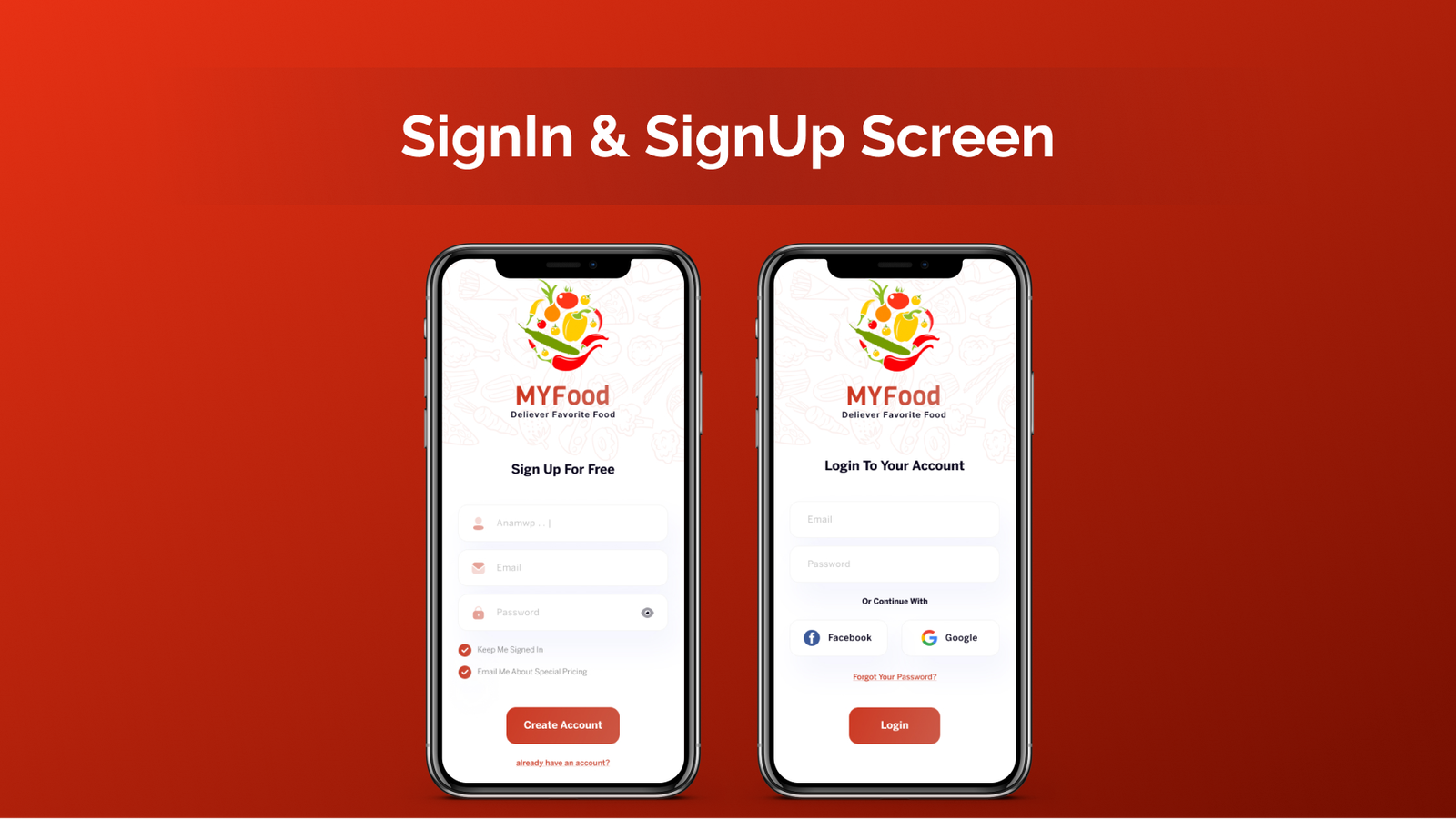 Food Delivery | Flutter iOS/Android App Template - 4