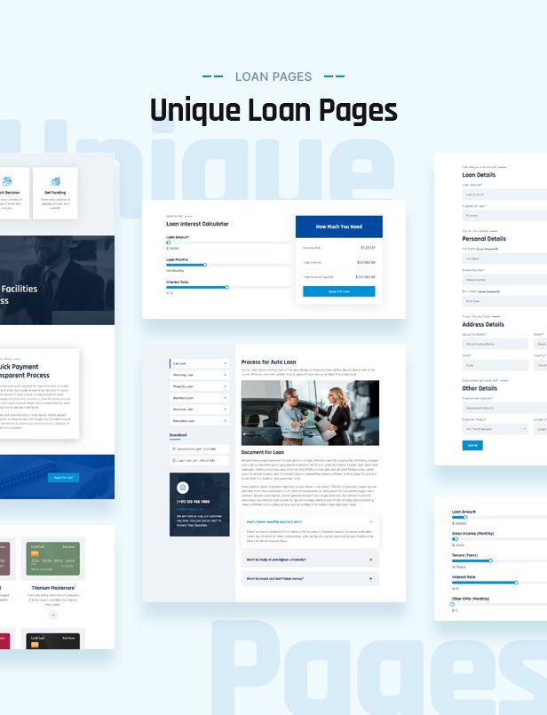 Loan Feature WordPress Theme