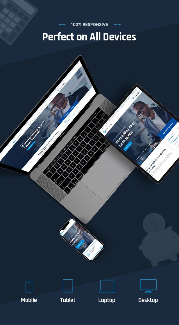 Responsive Loan  WordPress Theme