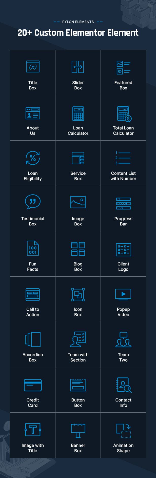 Loan Elementor Custome Widget