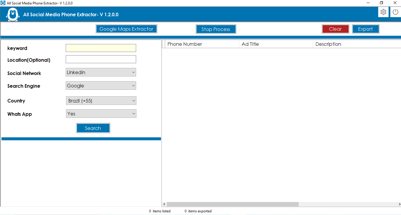 All Social Email Extractor - 2