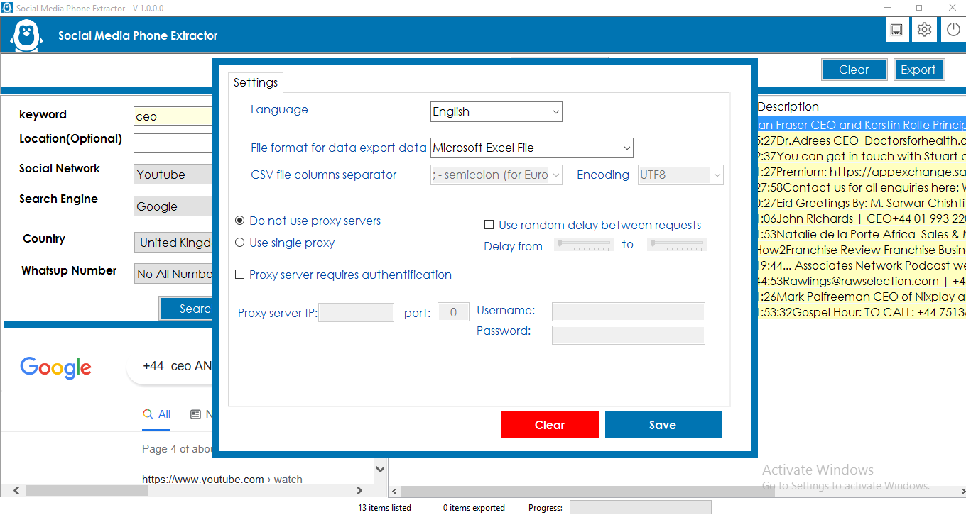 All Social Email Extractor - 8