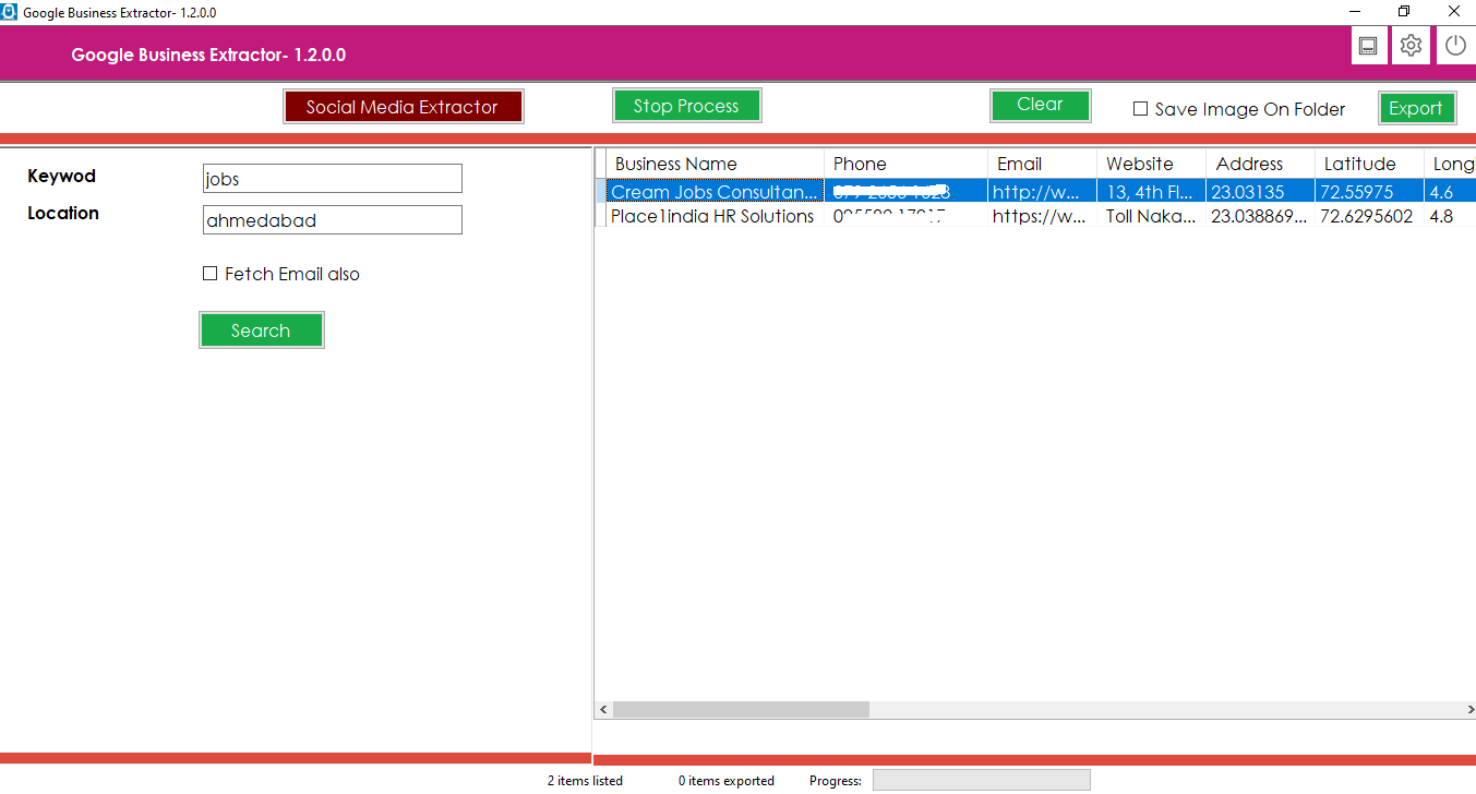 All Social Email Extractor - 6