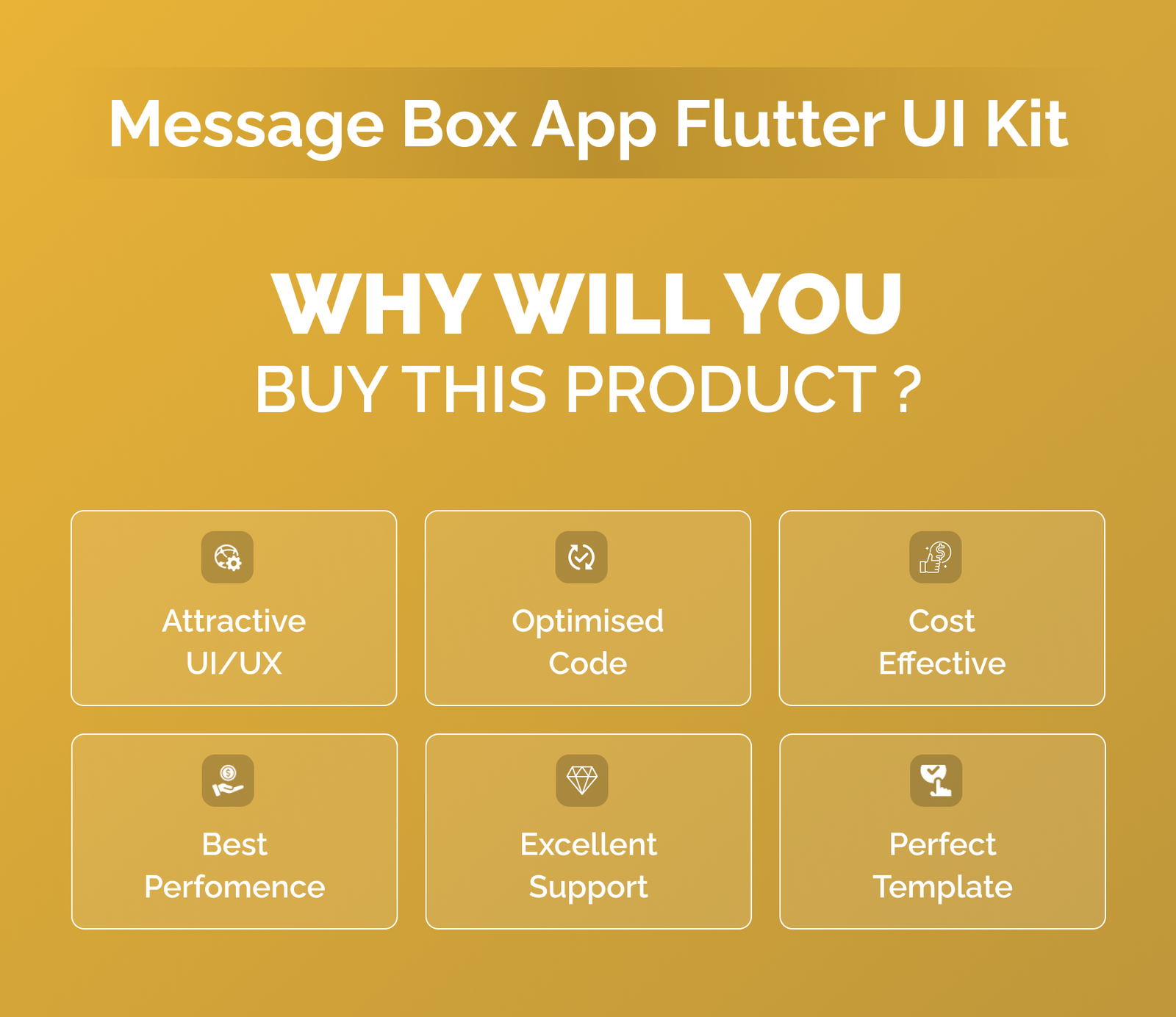 Message Box | Messenger Chat | Flutter iOS/Android App Template - 3