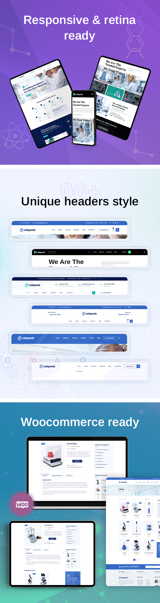 Labpeak WordPress Theme