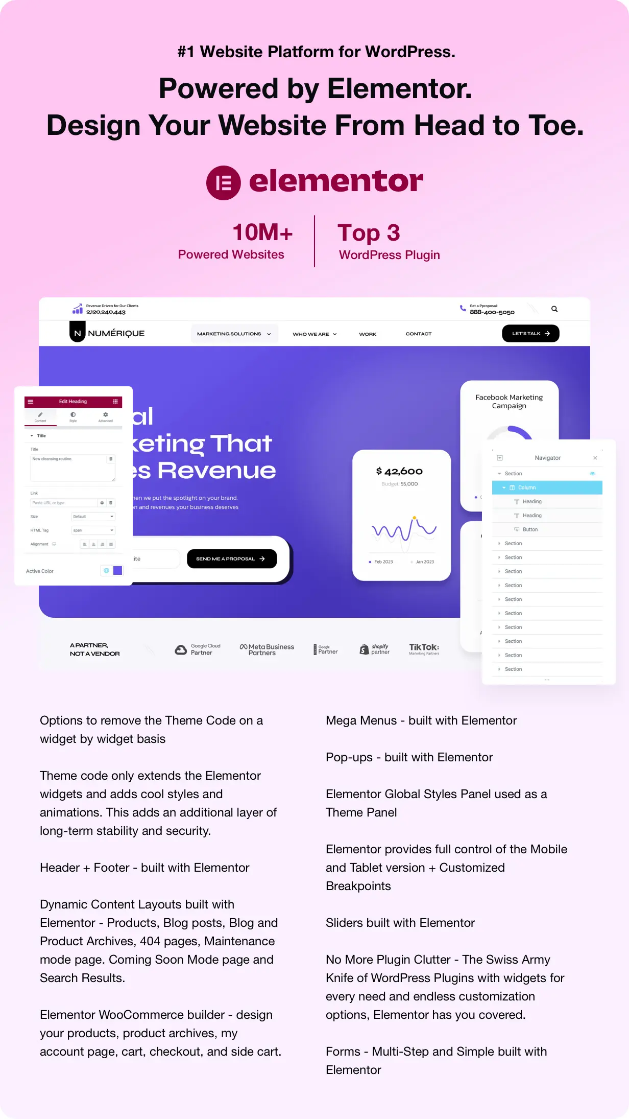 Numérique - SEO Digital Marketing WordPress - 1