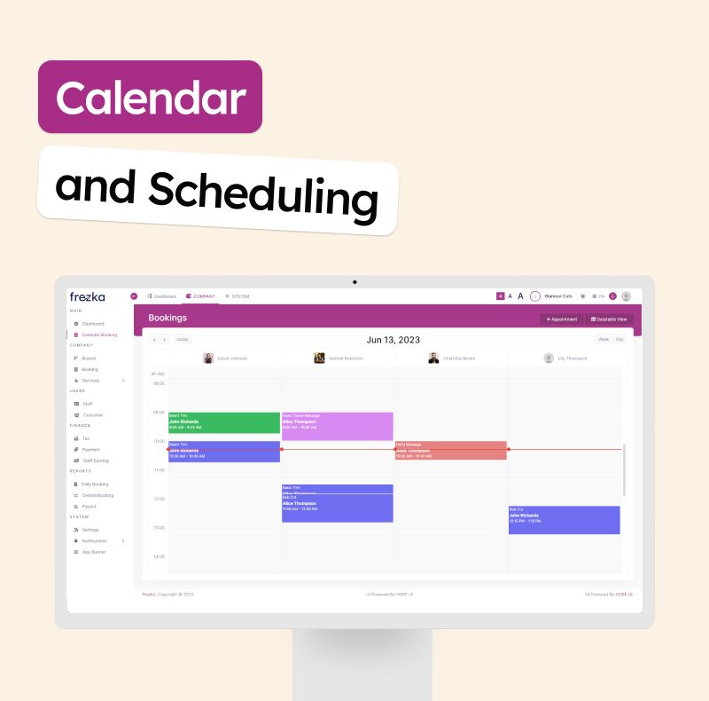 Frezka - Powerful Flutter Solution for Salon and Spa Business - 11