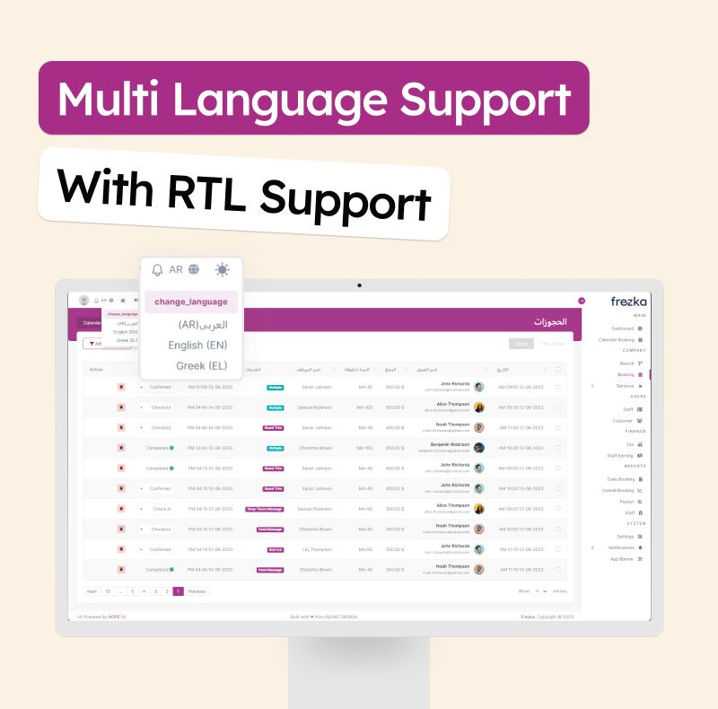 Frezka - Powerful Flutter Solution for Salon and Spa Business - 25