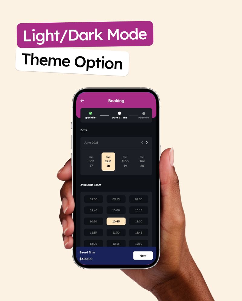 Frezka - Powerful Flutter Solution for Salon and Spa Business - 29