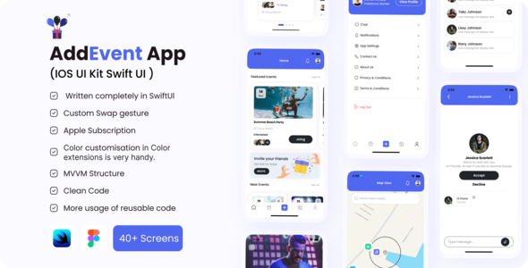 AddEvent App(IOS UI Kit Swift UI )