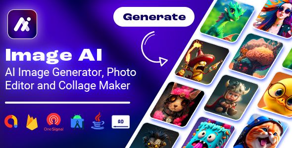 ImageAi - Ai Image Generator, Editor, Collage Maker - code.market