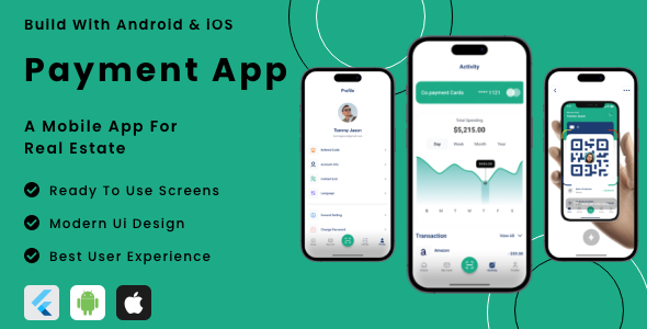 Payment App - Flutter Mobile App Template