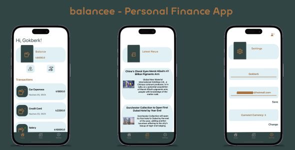 balancee - Personal Finance App