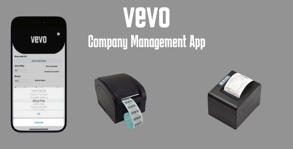 vevo - Company Inventory & Sales and Customers Management App