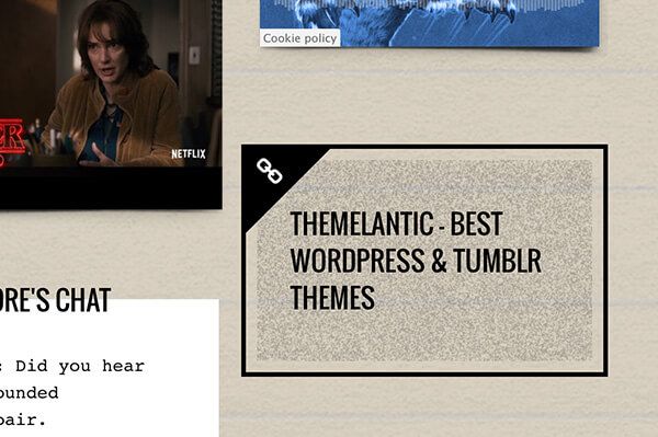 Memorabilia Tumblr Theme - 3