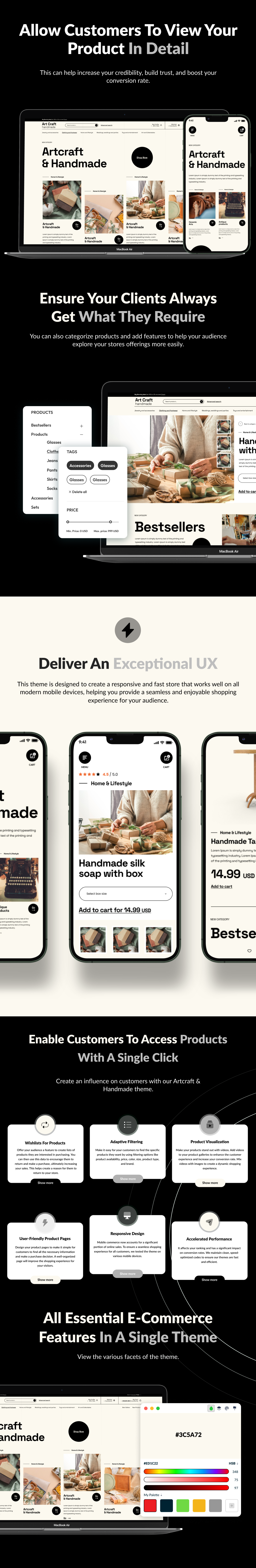 Art Craft Handmade - Shopify 2.0 Art Store Theme - 7