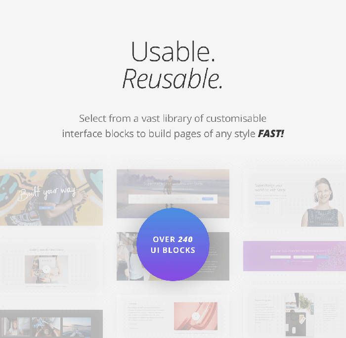 Stack reusable