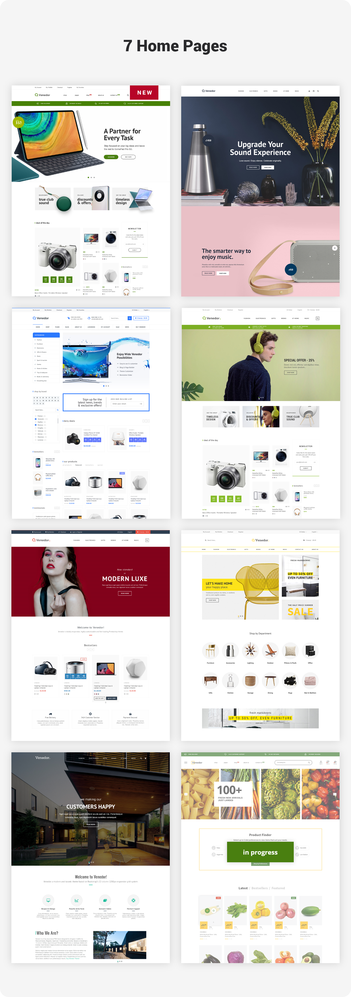 Venedor - Prestashop AMP Theme - 4