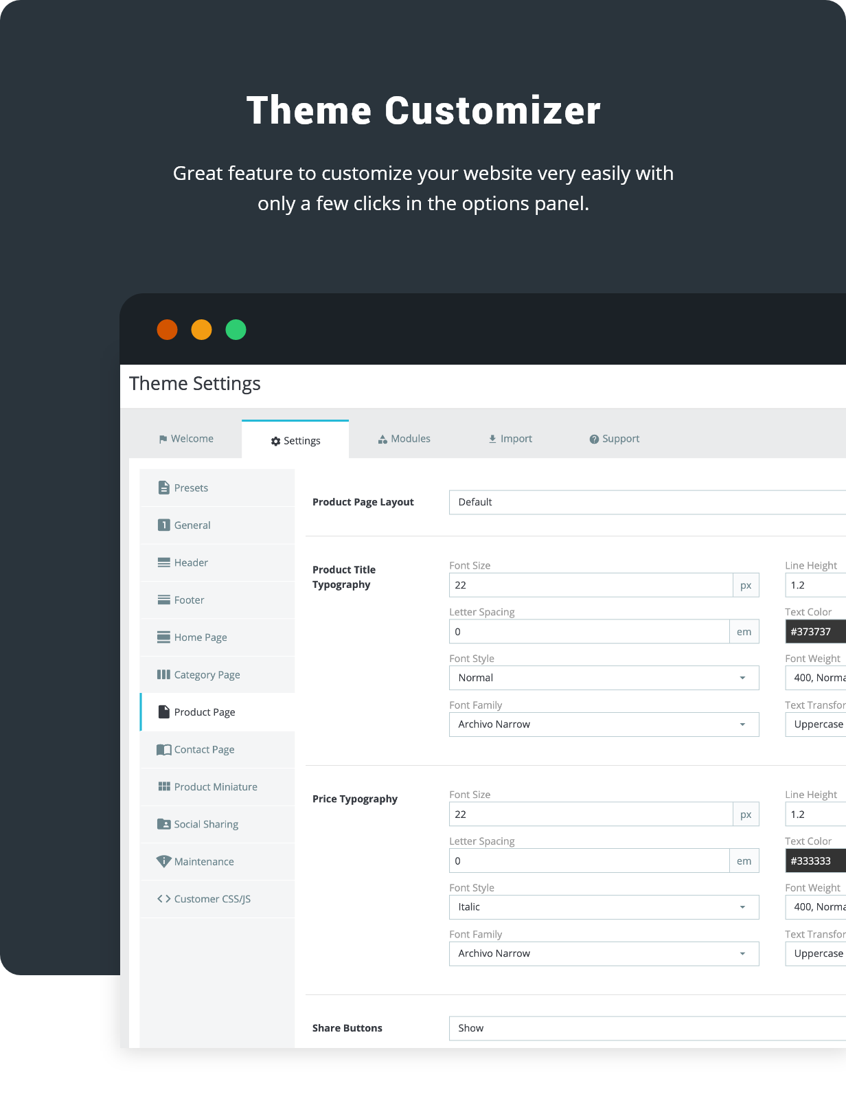 Venedor - Prestashop AMP Theme - 17