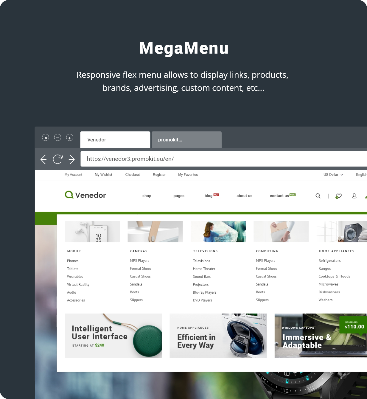 Venedor - Prestashop AMP Theme - 19