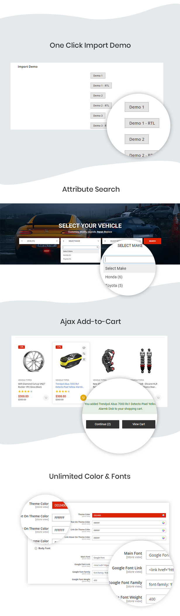 BzoTa – Vehicles, Parts & Accessories Magento 2 Theme - 10