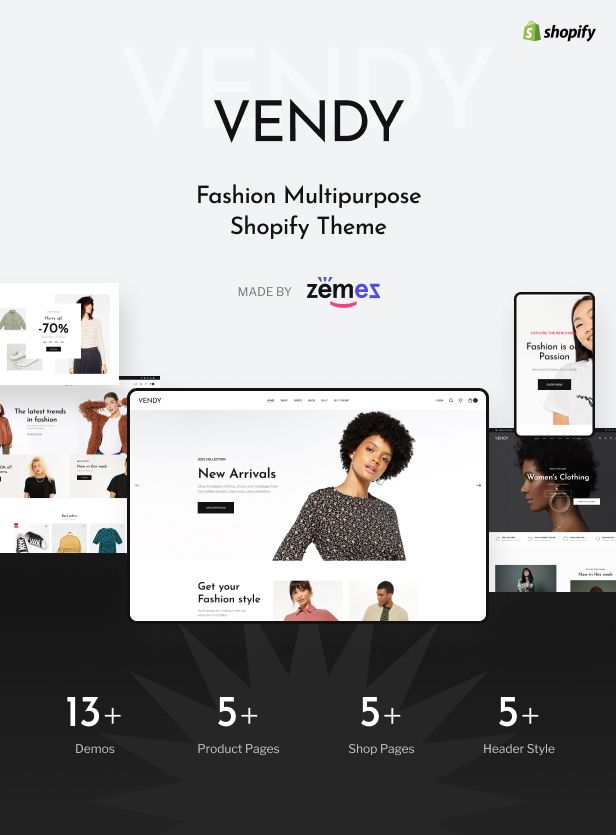Vendy - Multipurpose Shopify Theme for Fashion - 12