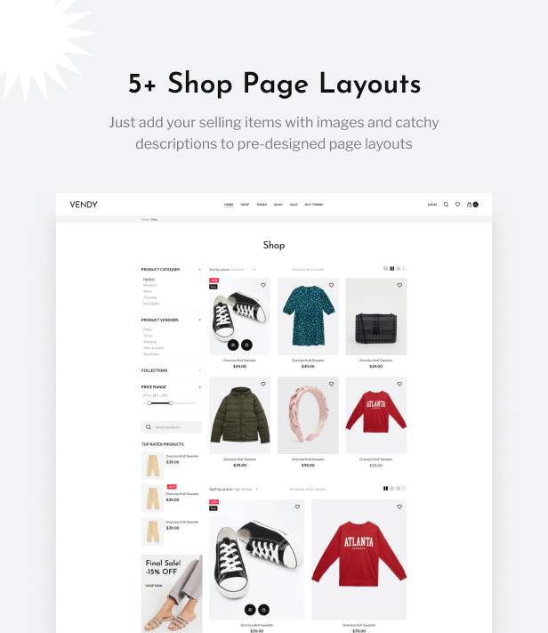 Vendy - Multipurpose Shopify Theme for Fashion - 18