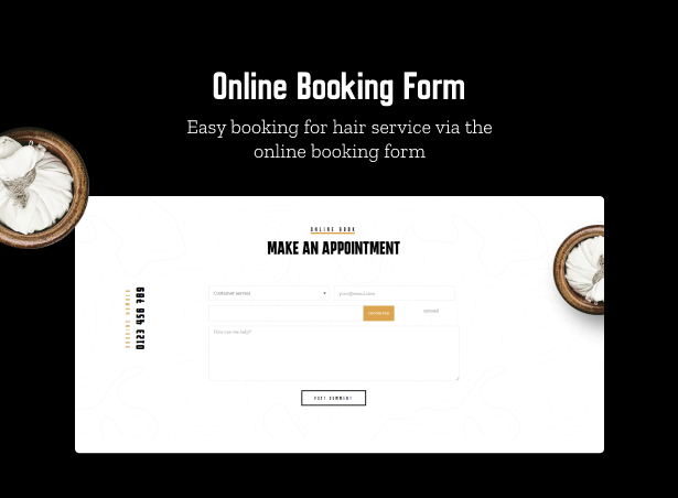 Online Booking Form