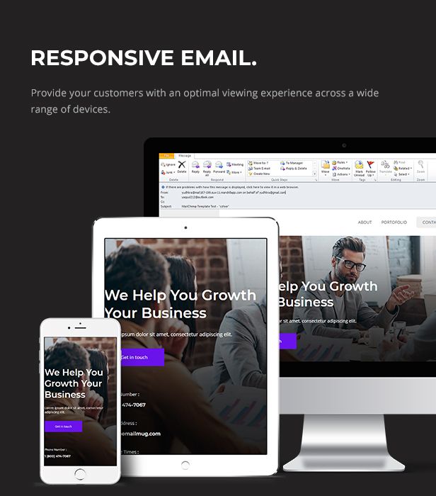 Boreal - Shopify + HTML Notification and Transactional Email Template - 5