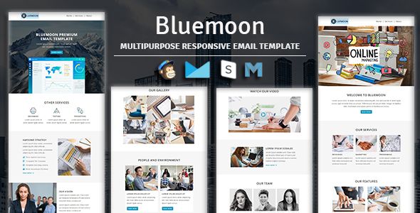 NOVA - Multipurpose Responsive Email Template With Stampready Builder & Mailchimp Access - 2