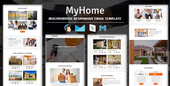 NOVA - Multipurpose Responsive Email Template With Stampready Builder & Mailchimp Access - 3