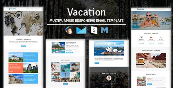 NOVA - Multipurpose Responsive Email Template With Stampready Builder & Mailchimp Access - 4