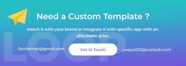 Boreal - Shopify + HTML Notification and Transactional Email Template - 9