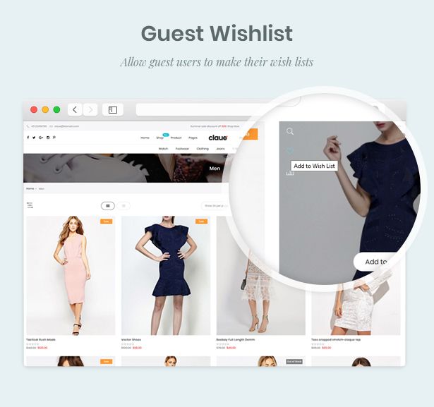 Claue - Clean and Minimal Magento Theme - 17