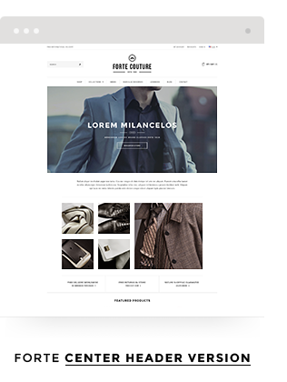 FORTE Responsive Shopify Template