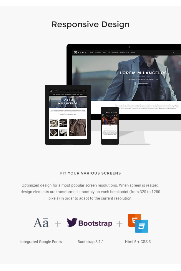 FORTE Responsive Shopify Template